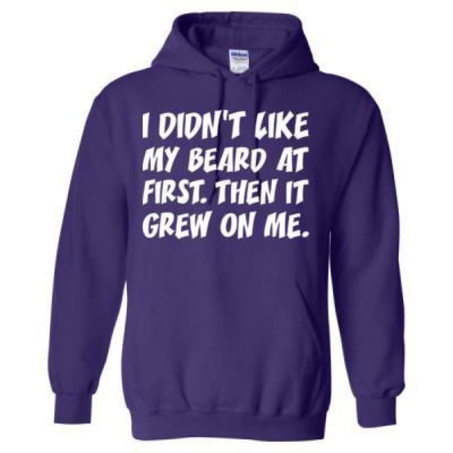 AGR I Did Not Like My Beard At First Then It Grew On Me – Heavy Blend™ Hooded Sweatshirt