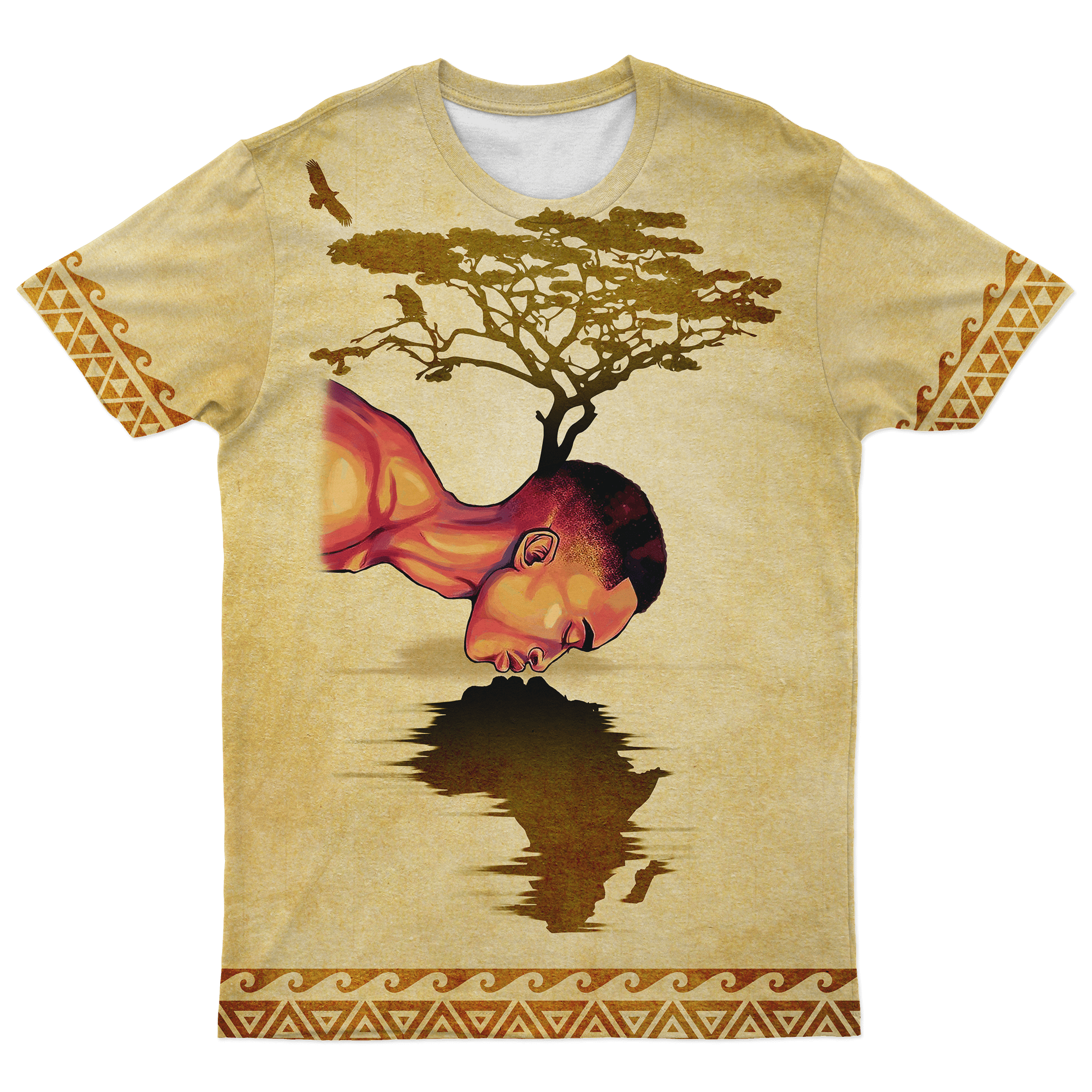 Africa Fountain Greek Life T-Shirt – Karipun