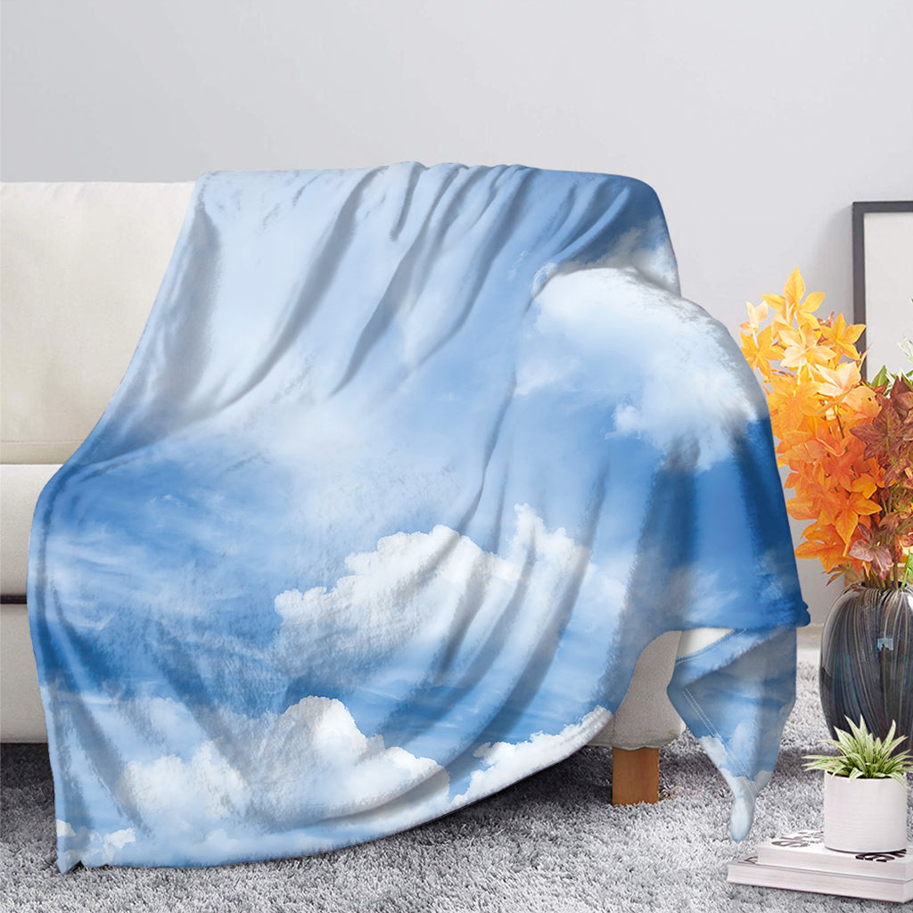 Sky Cloud Print Blanket – Justbeperfect Shop