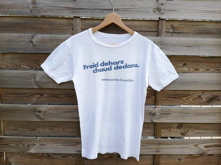 French Vintage 70S Woodwork Company Humor Shirt