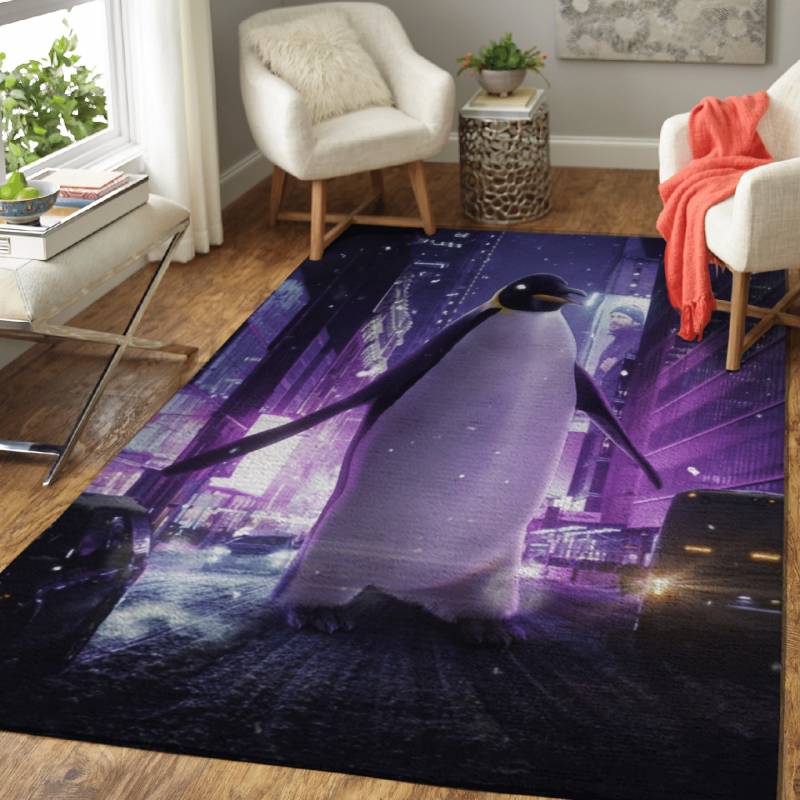 Penguins day out – Animals Area Rug Carpet