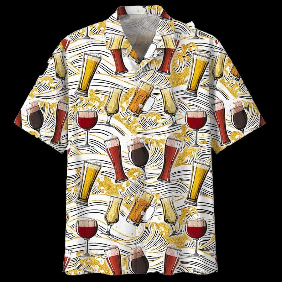 Beer Aloha Hawaii Shirt For Men Women Ha12090