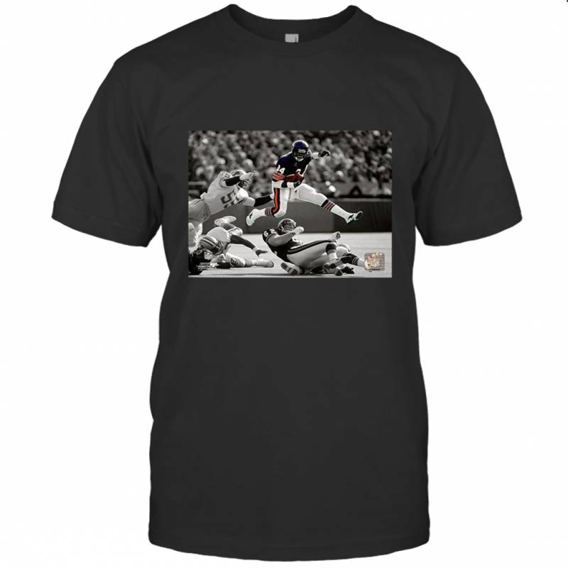 Walter Payton Chicago Bears Spotlight Action T-Shirt