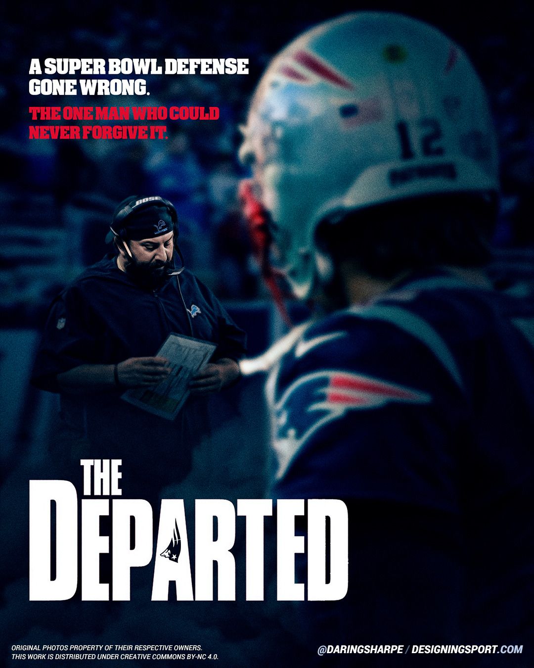 New England Patriots The Departed Poster Canvas poster canvas