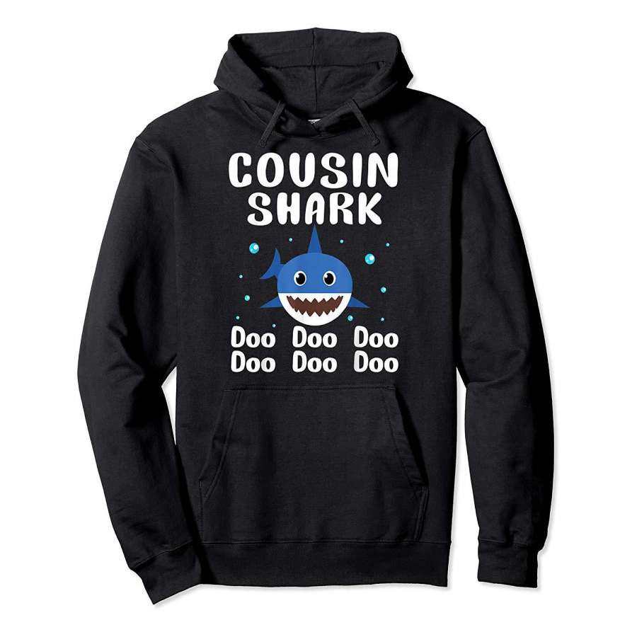 Cousin Shark Doo Doo Doo Family Cute Funny Shirt Gifts Hoodie Premium Tee