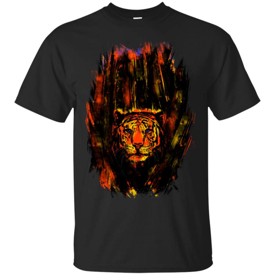 ARTSY – Tiger In The Bush T Shirt & Hoodie