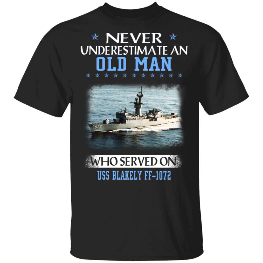 USS Blakely FF-1072 Veterans Day Christmas Gift T-Shirt