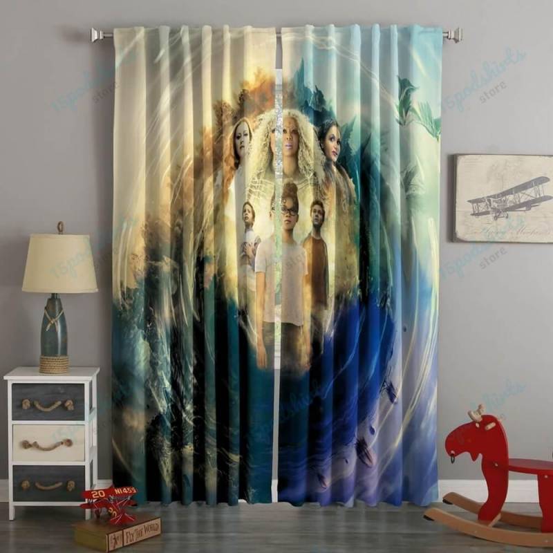 3D Printed A Wrinkle In Time Style Custom Living Room Curtains