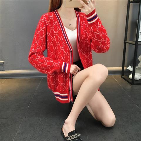 Women’s Spring Jacket 2022 Korean Fashion Knitted Cardigans For Women Long Sleeve Top All-Match Button Jersey Mujer Loose 가디건 alx