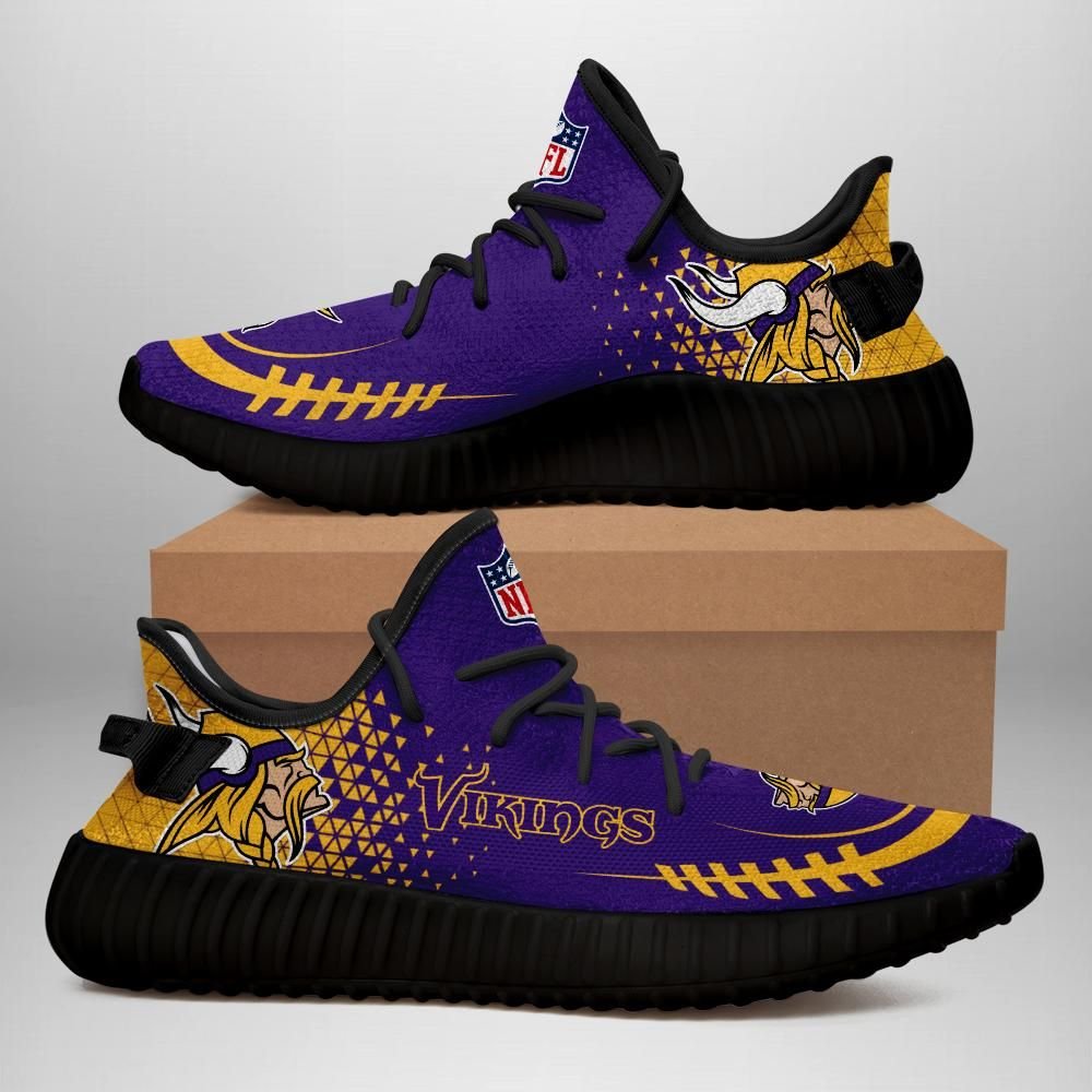 Minnesota Vikings Unisex Sneaker Football Custom Shoes Minnesota Vikings Yeezy Boost 350 – Yeezy Shoes