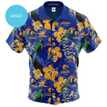 West Coast Adult Hawaiian Shirt