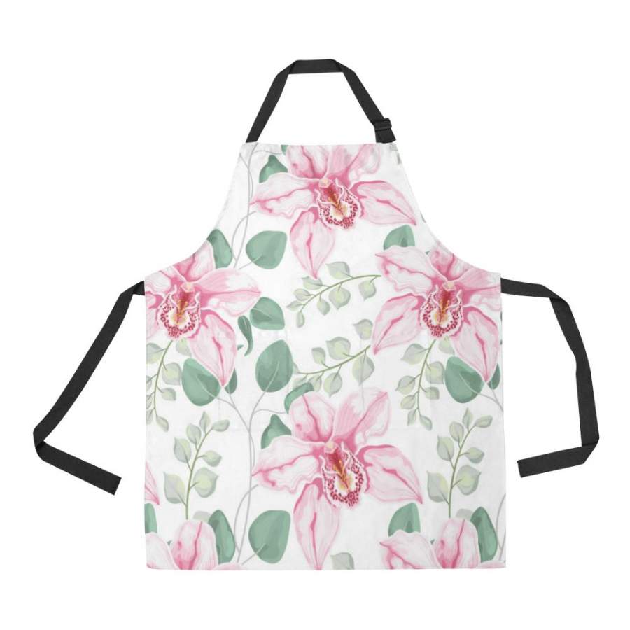 Orchids All Over Print Apron – Fit Fit Apparel