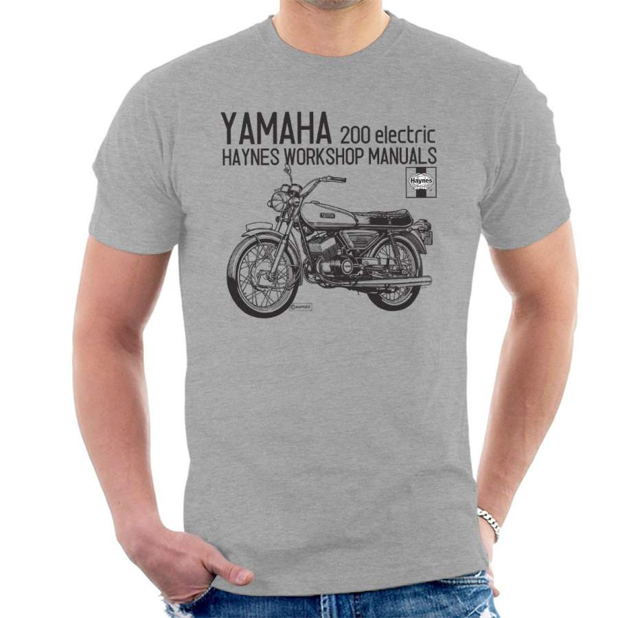 Haynes Owners Workshop Manual Yamaha 200 Electric Men’s T-Shirt