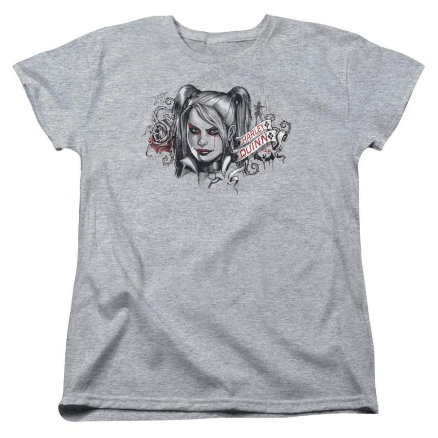 Batman – Arkham Hq Sketch Women’s T-Shirt