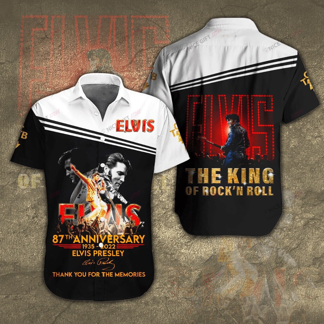 Elvis Presley Hawaiian 3D Shirt 3Hs-C2D6