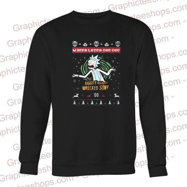 Rick And Morty Xmas Sweatshirt Shirt