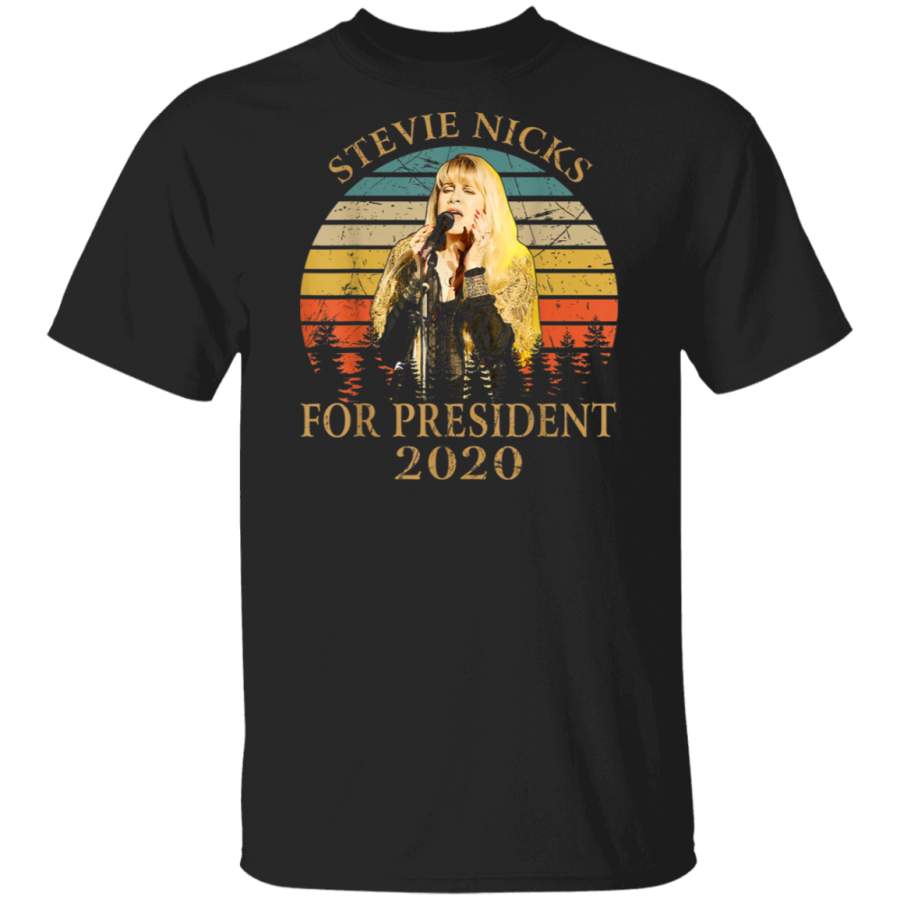 Vintage Retro Stevie TShirt Nicks For President 2020 Gift T Shirt