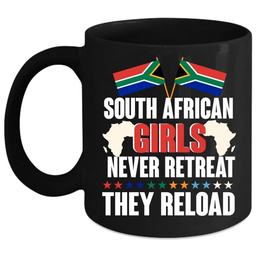 South African Girls Coffee Mug, Cute Gift For My Girlfriend Coffee Cup