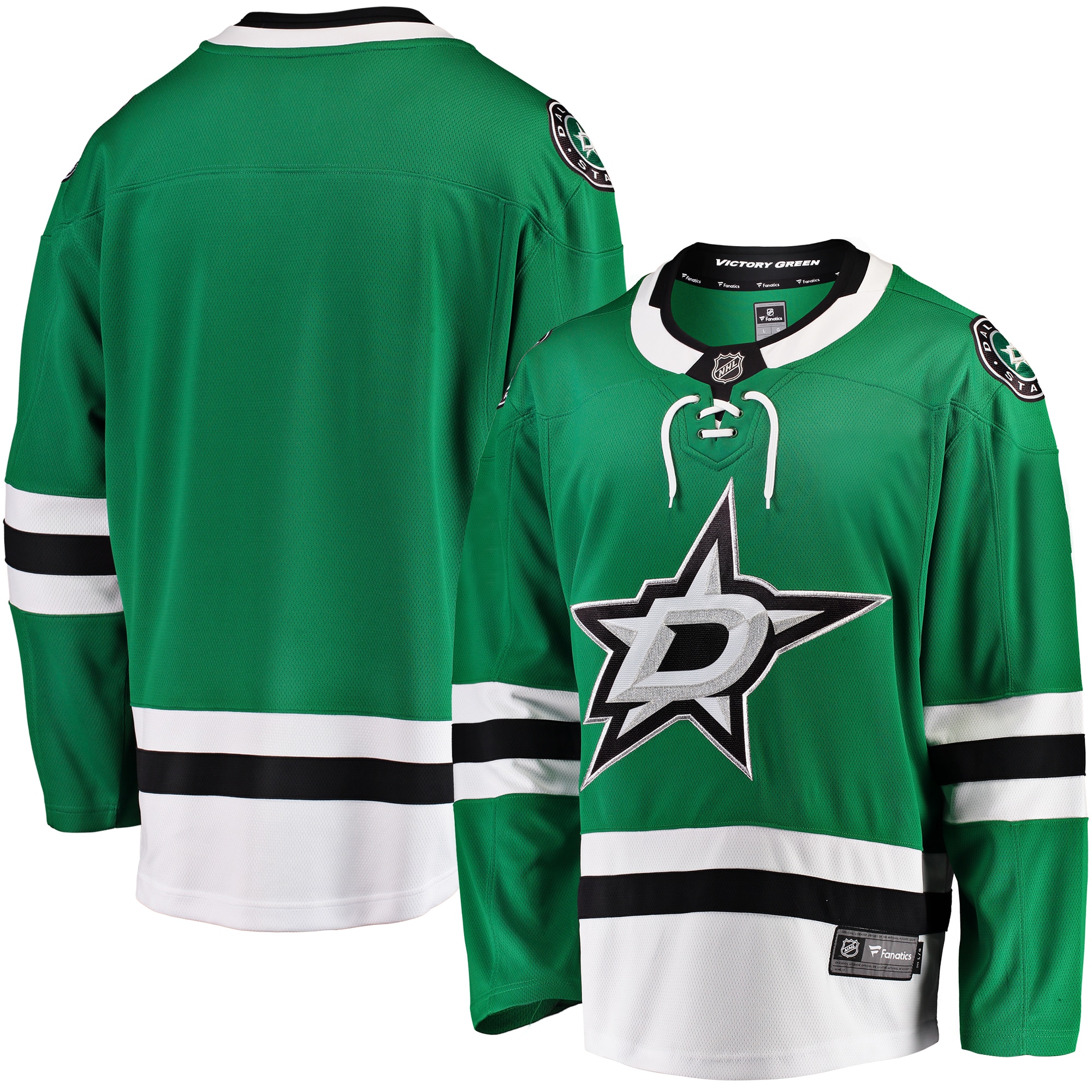 Dallas Stars Branded Breakaway Home Jersey – Green