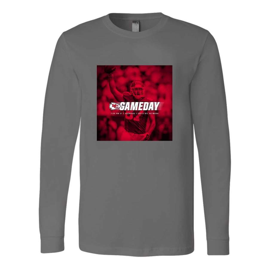 Kansas City Chiefs Kc Game Day Long Sleeve T-Shirt