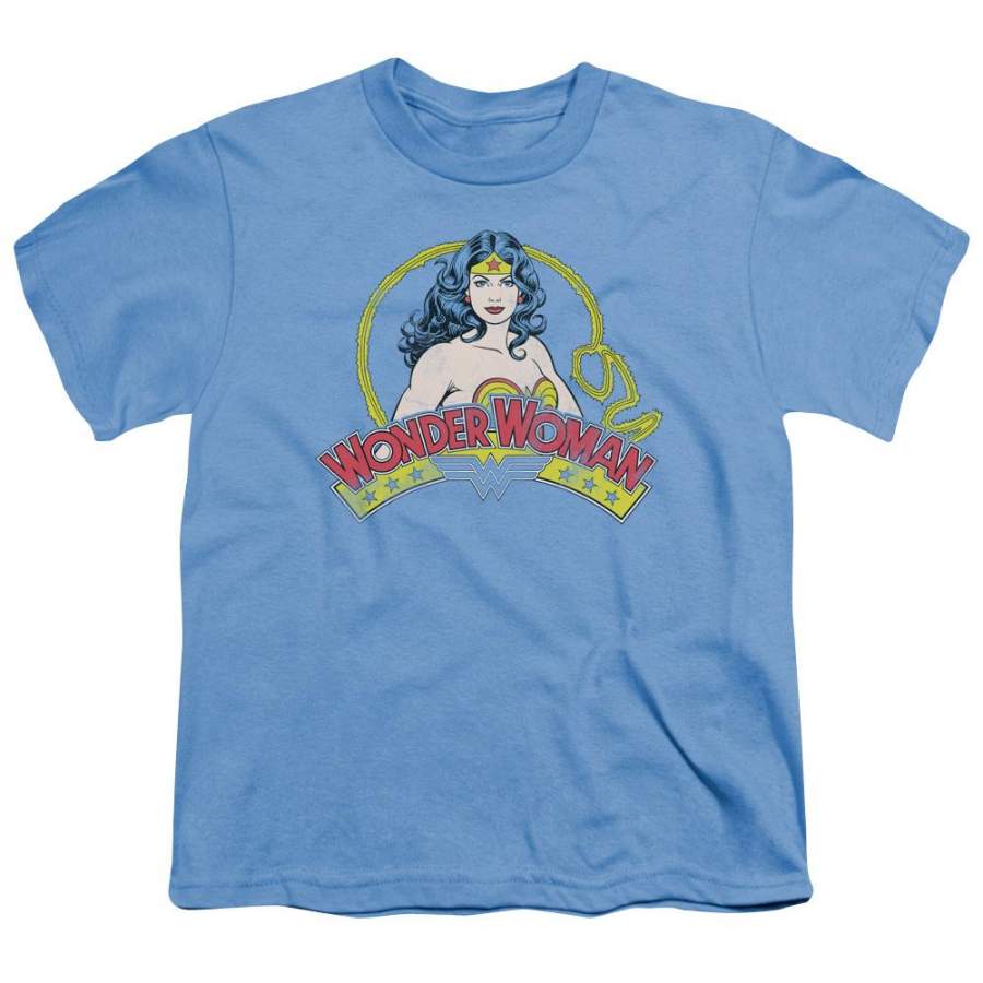 DC Comics Vintage Woman Youth T-Shirt (Ages 8-12)