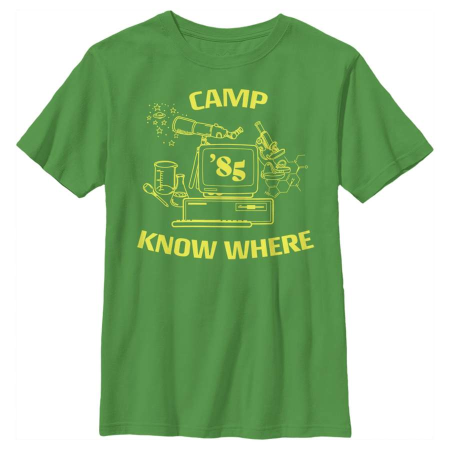 Stranger Things Boy’s Camp Know Where Costume  T Shirt