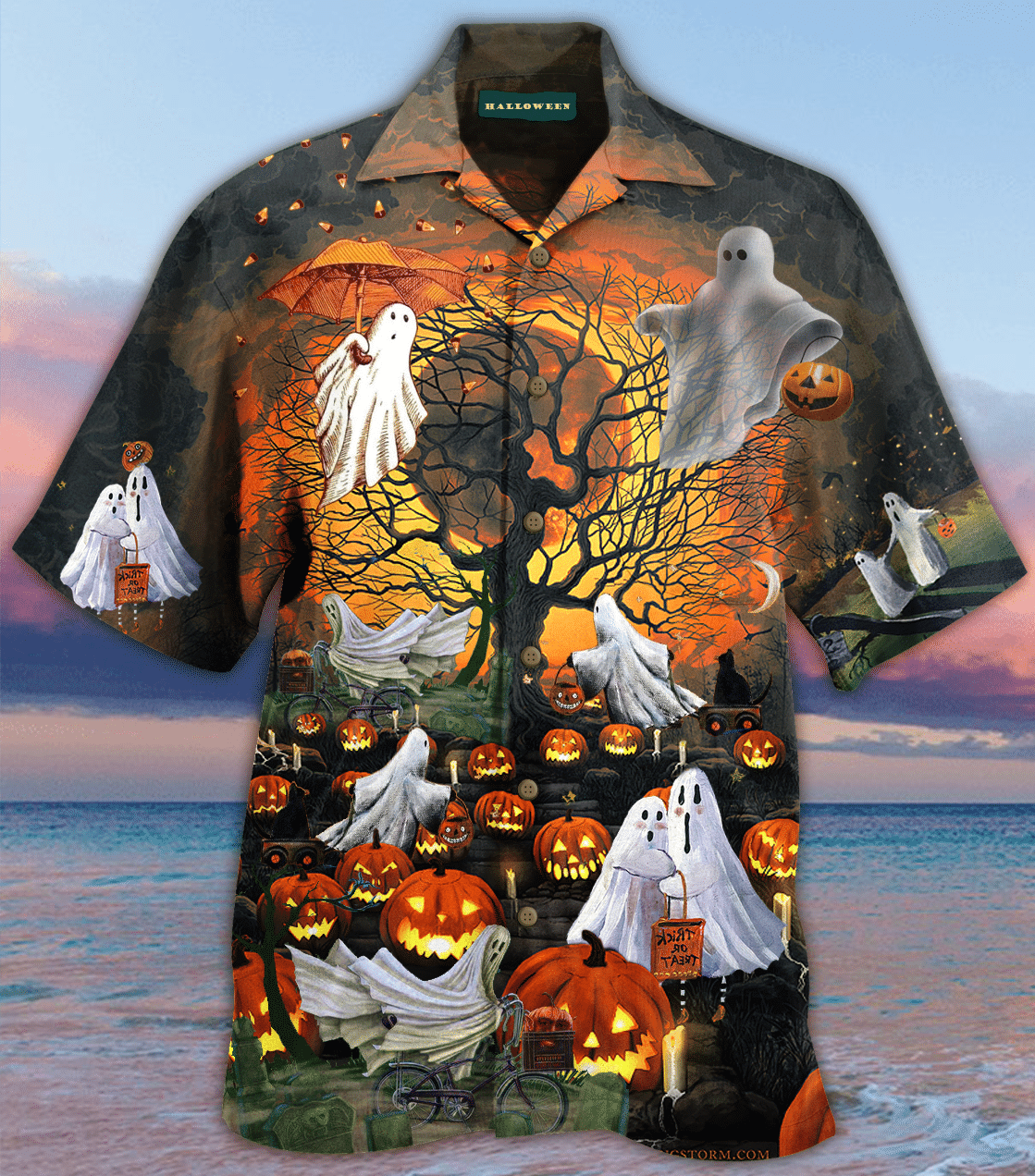 Ghouls Just Wanna Have Fun Halloween Hawaii Shirt Ha61367