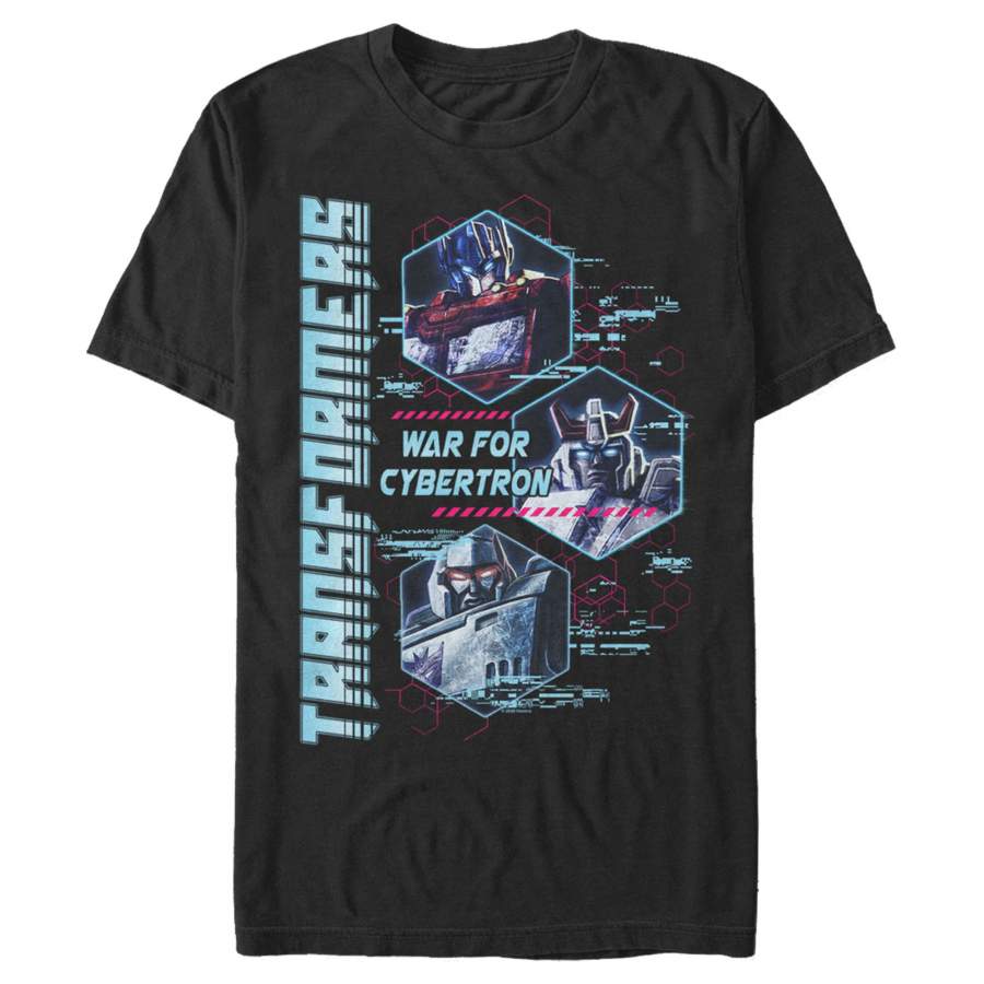 Transformers Men’s War for Cybertron Characters  T-Shirt