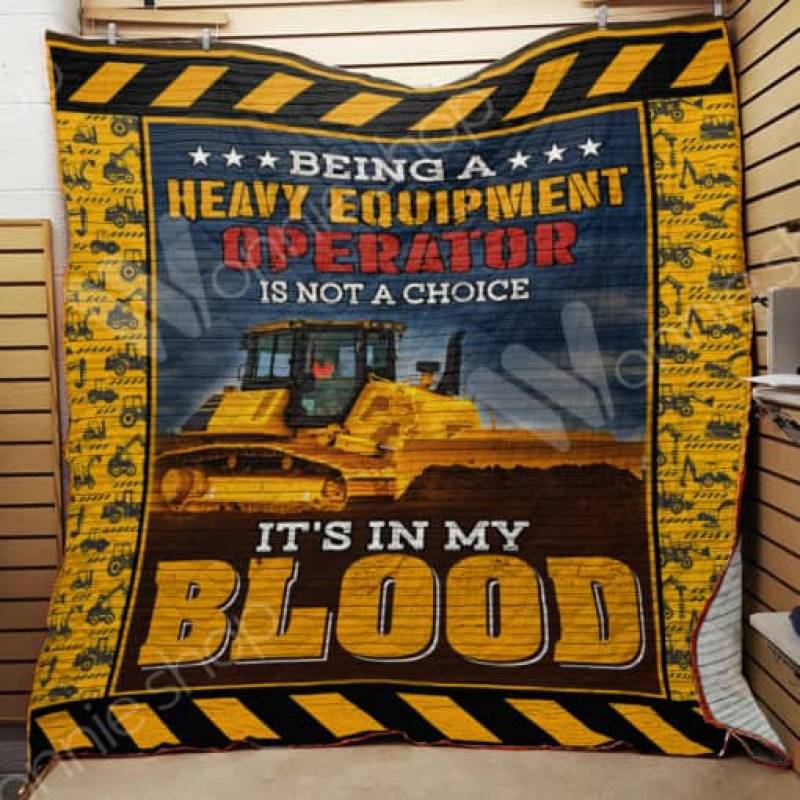 Heavy Equipment Operator Blanket MY1305 83O43