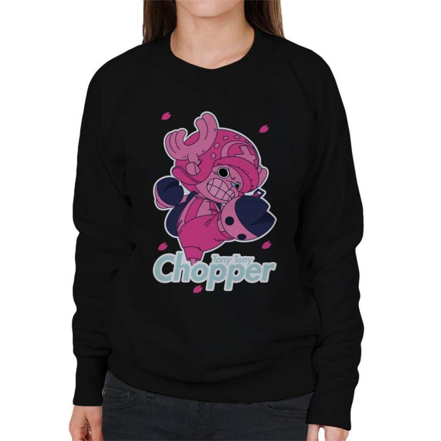 Tony Tony Chopper Kick One Piece Women’s Sweatshirt
