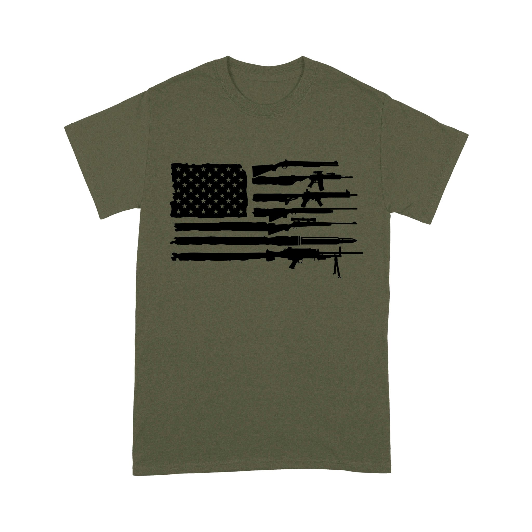 Standard T-Shirt – Patriotic American Flag 2Nd Amendment