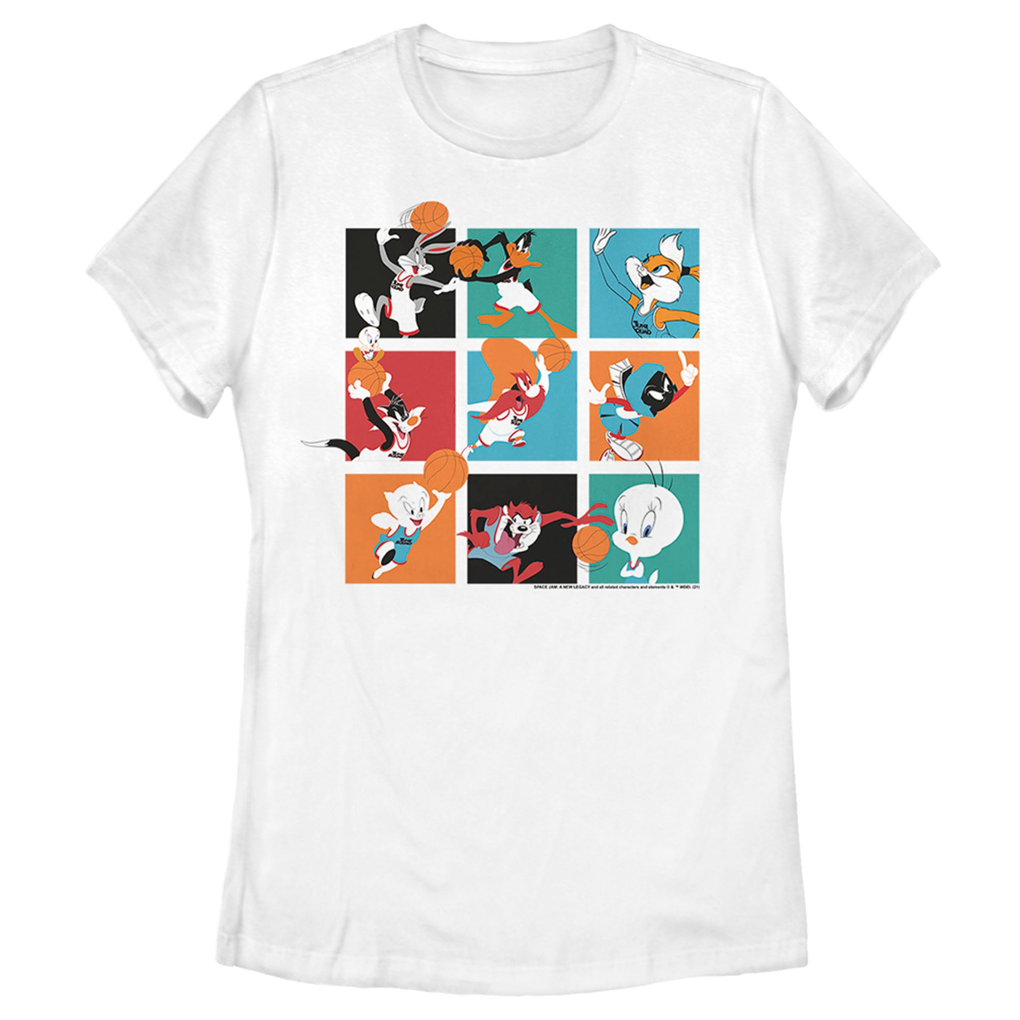 Space Jam: A New Legacy Women’S Tune Squad Boxes  T-Shirt