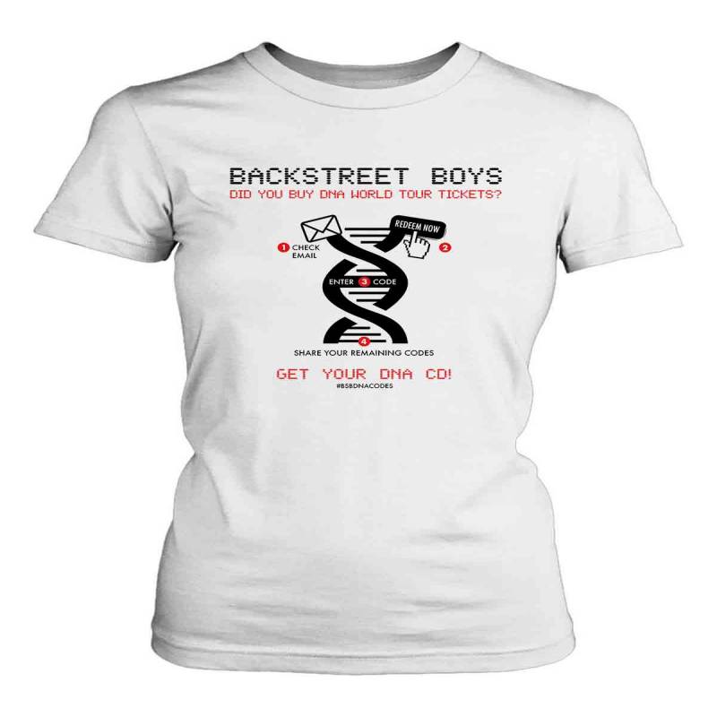 Backstreet Boys Dna Codes Women’S T-Shirt