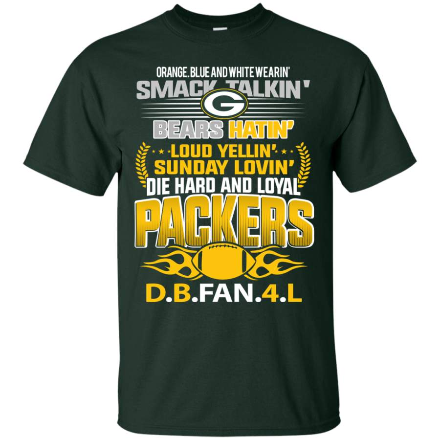 Raiders Hatin’ Loud Yellin’ Sunday Lovin’ Green Bay Packers T Shirts