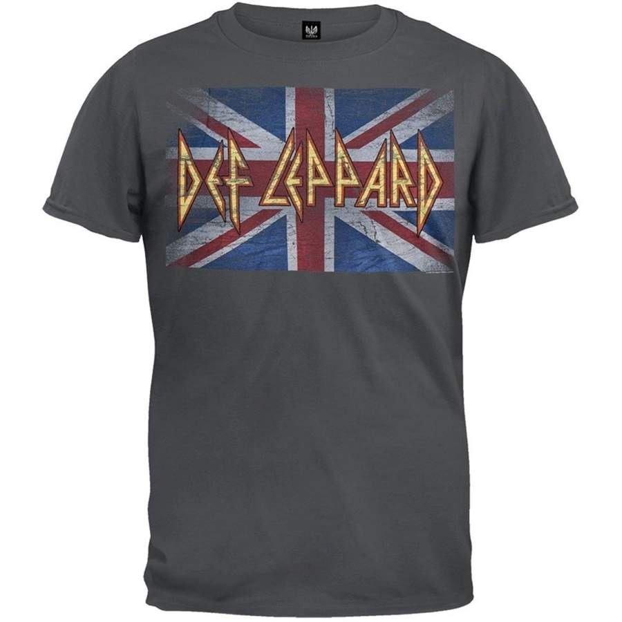 Def Leppard Mens Vintage Jack Overdye T-Shirt