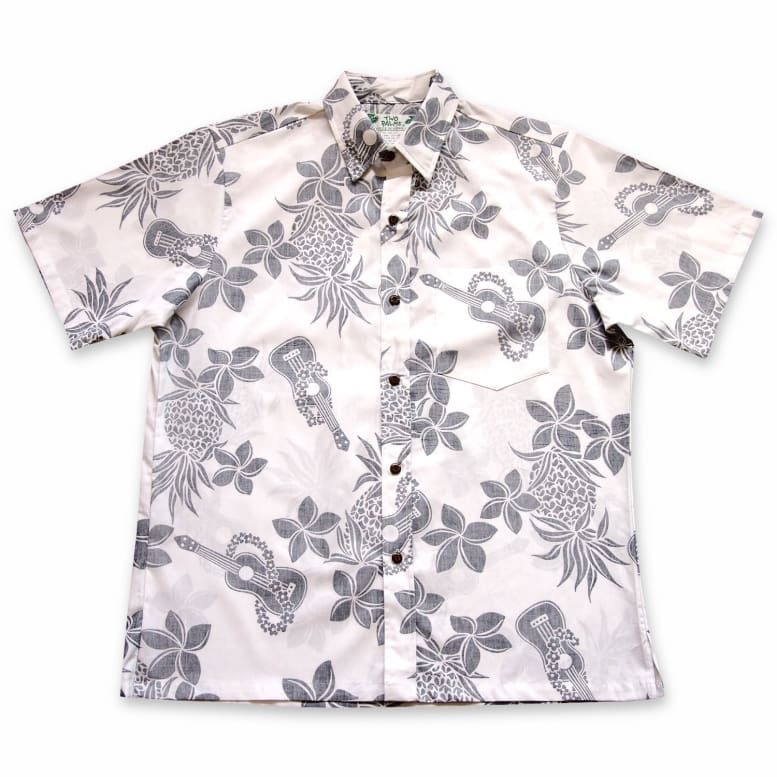 Ukulele White High Quality Hawaiian Shirt Dhc1806304