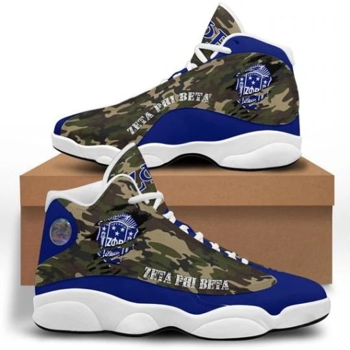 Zeta Phi Beta Camouflage Sneakers