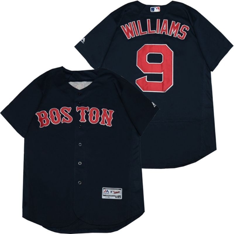 Boston Red Sox Stan Williams #9 2020 MLB Black Jersey