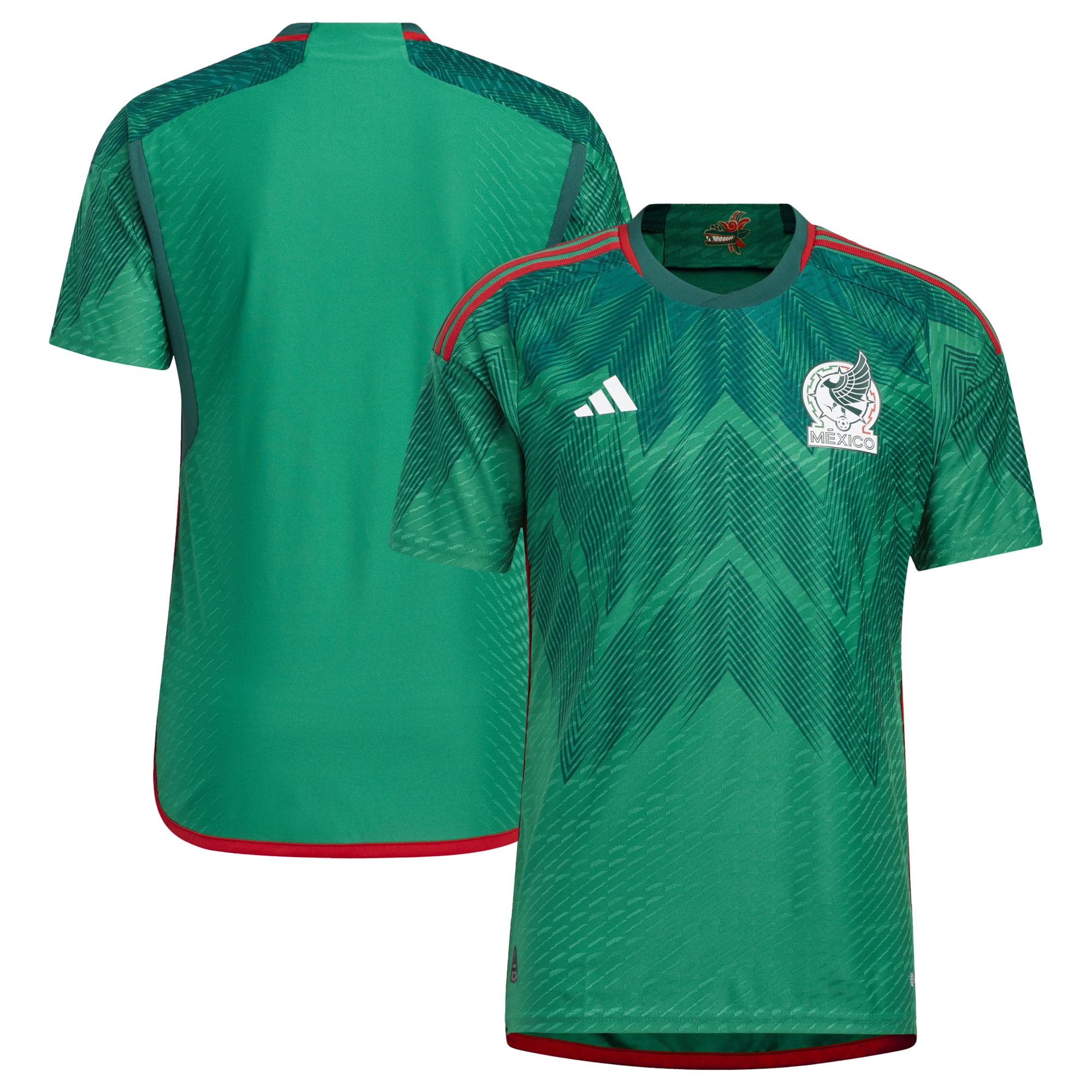 Mexico National Team 2022/23 Home Authentic Blank Jersey – Green