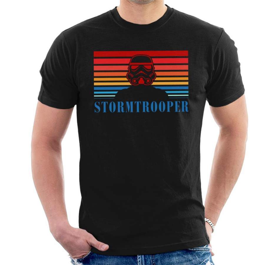 Original Stormtrooper Retro 70s Logo Men’s T-Shirt