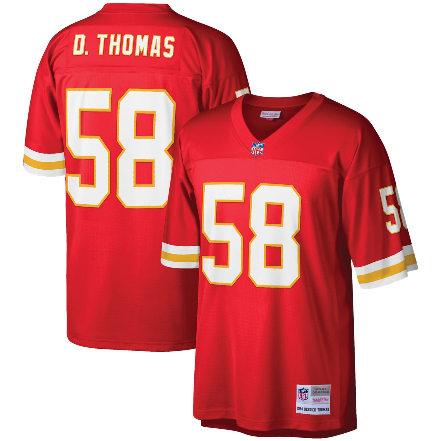 Derrick Thomas Kansas City Chiefs Mitchell & Ness Legacy Replica Jersey – Red