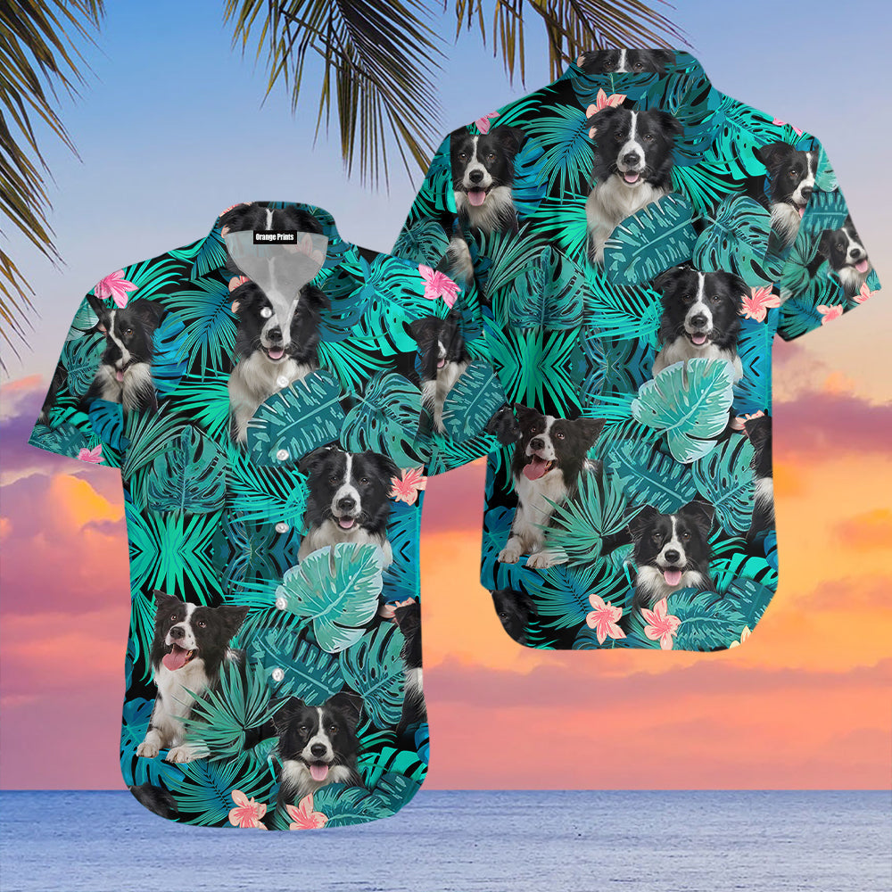 Border Collie Tropical Aloha Hawaii Shirts For Men Women Ha74418