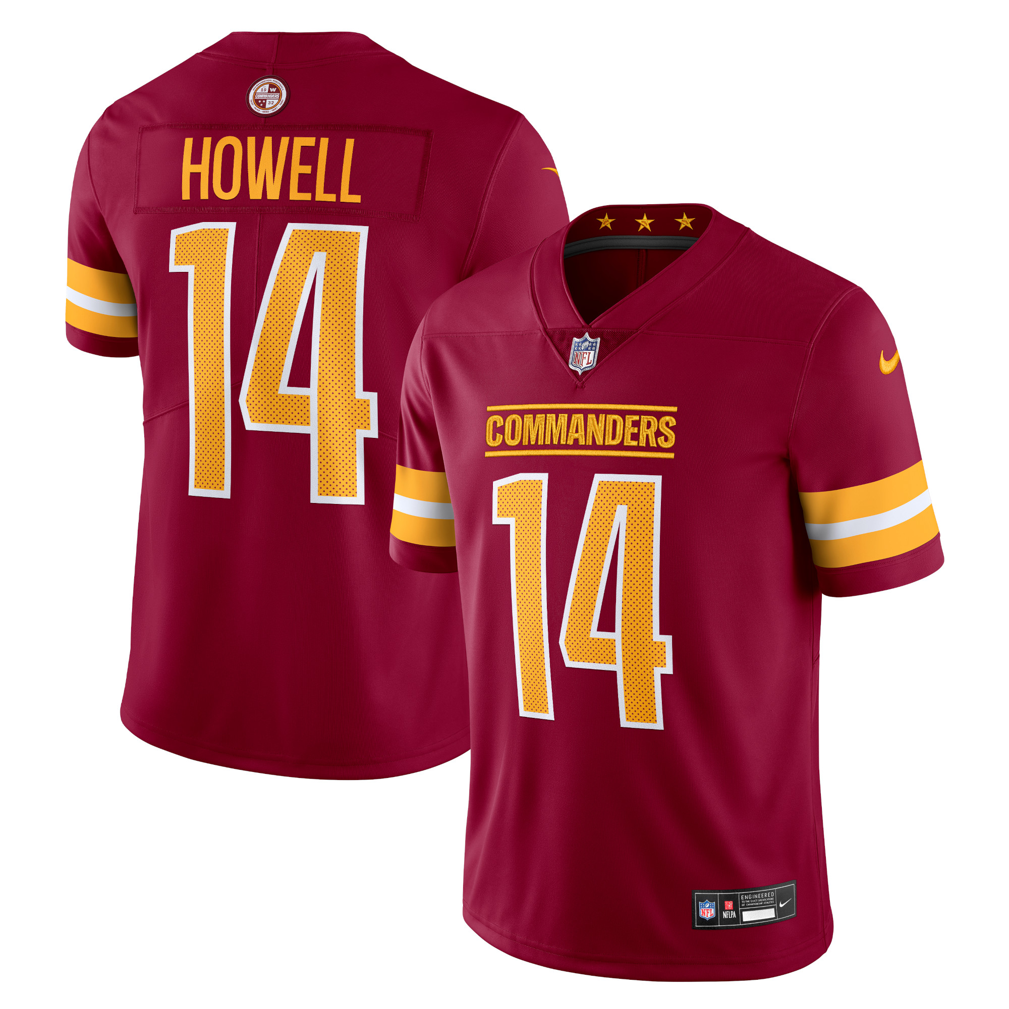 Sam Howell Washington Commanders Vapor Untouchable Limited Jersey – Burgundy