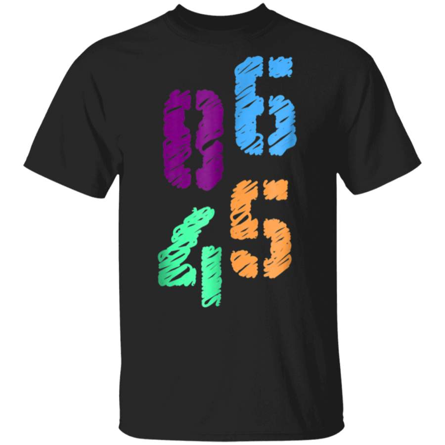 86 45 Not My President Impeach Colorful TShirt Resistance