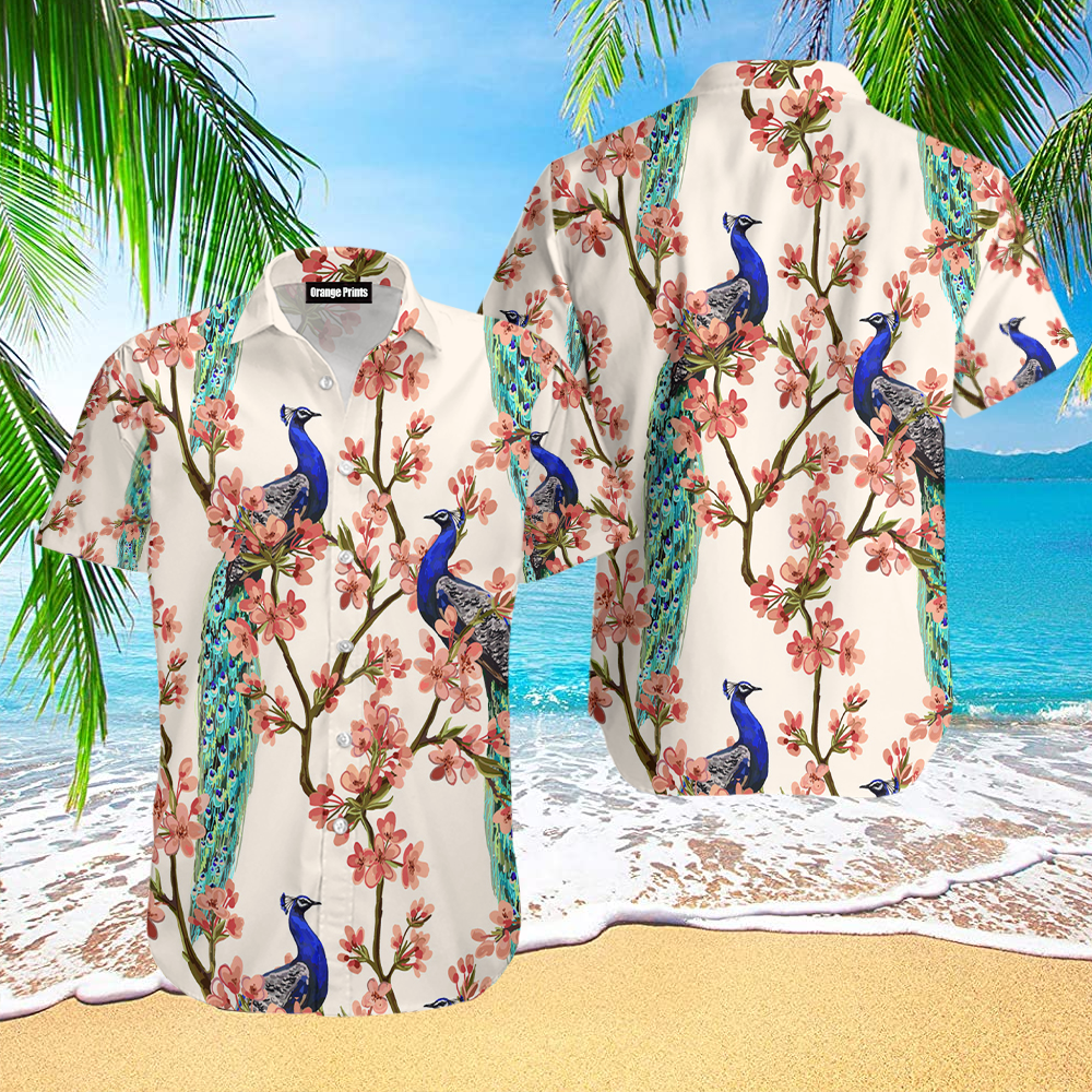 Oriental Peacock Hawaii Shirts For Men Women Ha54954