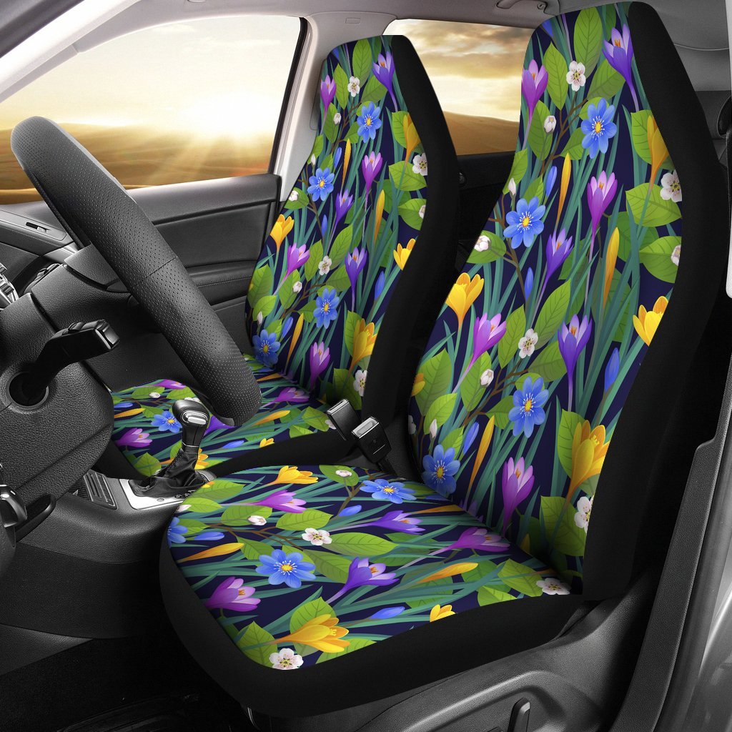 Crocus Flower Car Seat Covers Amazing Gift Ideas