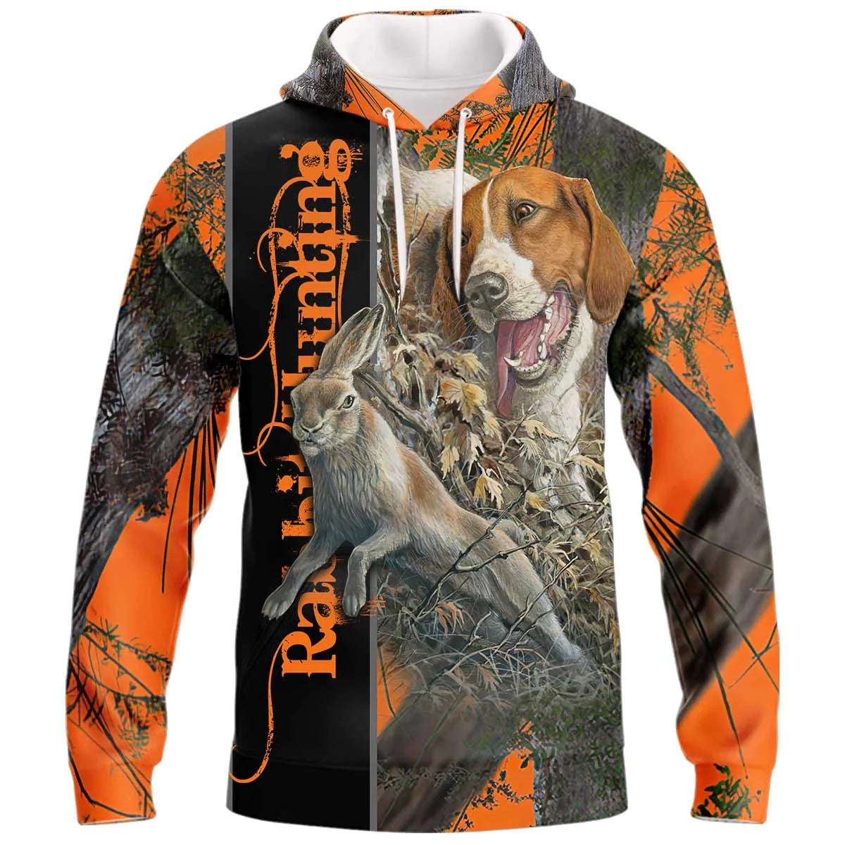 Hoodie 3D - Beagle Rabbit Hunting Hoodie, Beagle Hoodie, Dog Hoodie For Humans