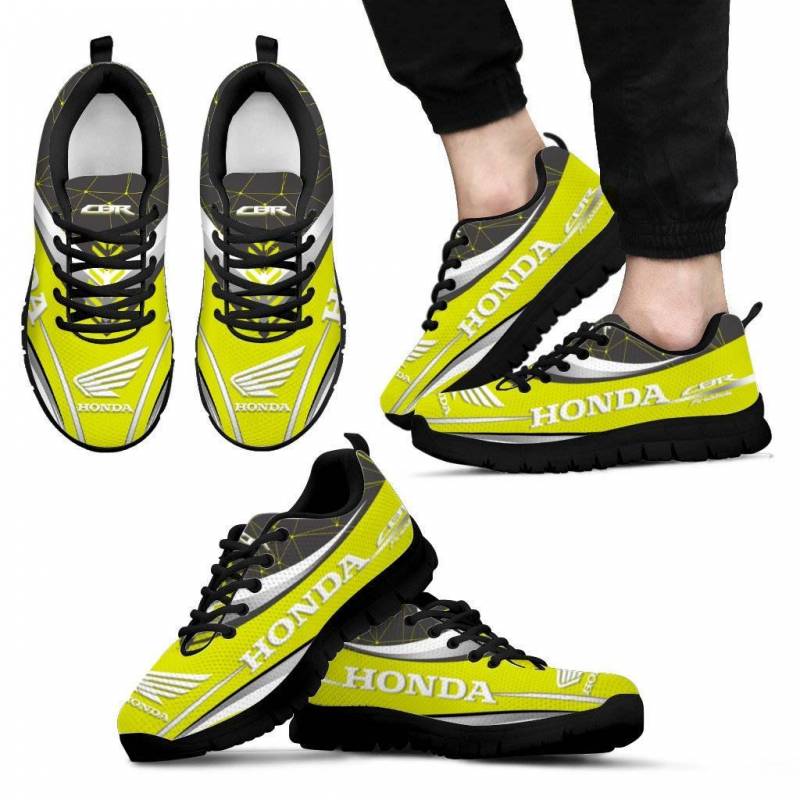 3D Printed Honda CBR- NCT Sneakers Ver1 For Men & Women (Neon Green)