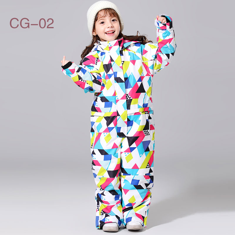 Winter -30 temperature Kids Ski Suit Children Brands Waterproof Warm Girls Snow Jacket Skiing And Snowboarding Jacket Child alx