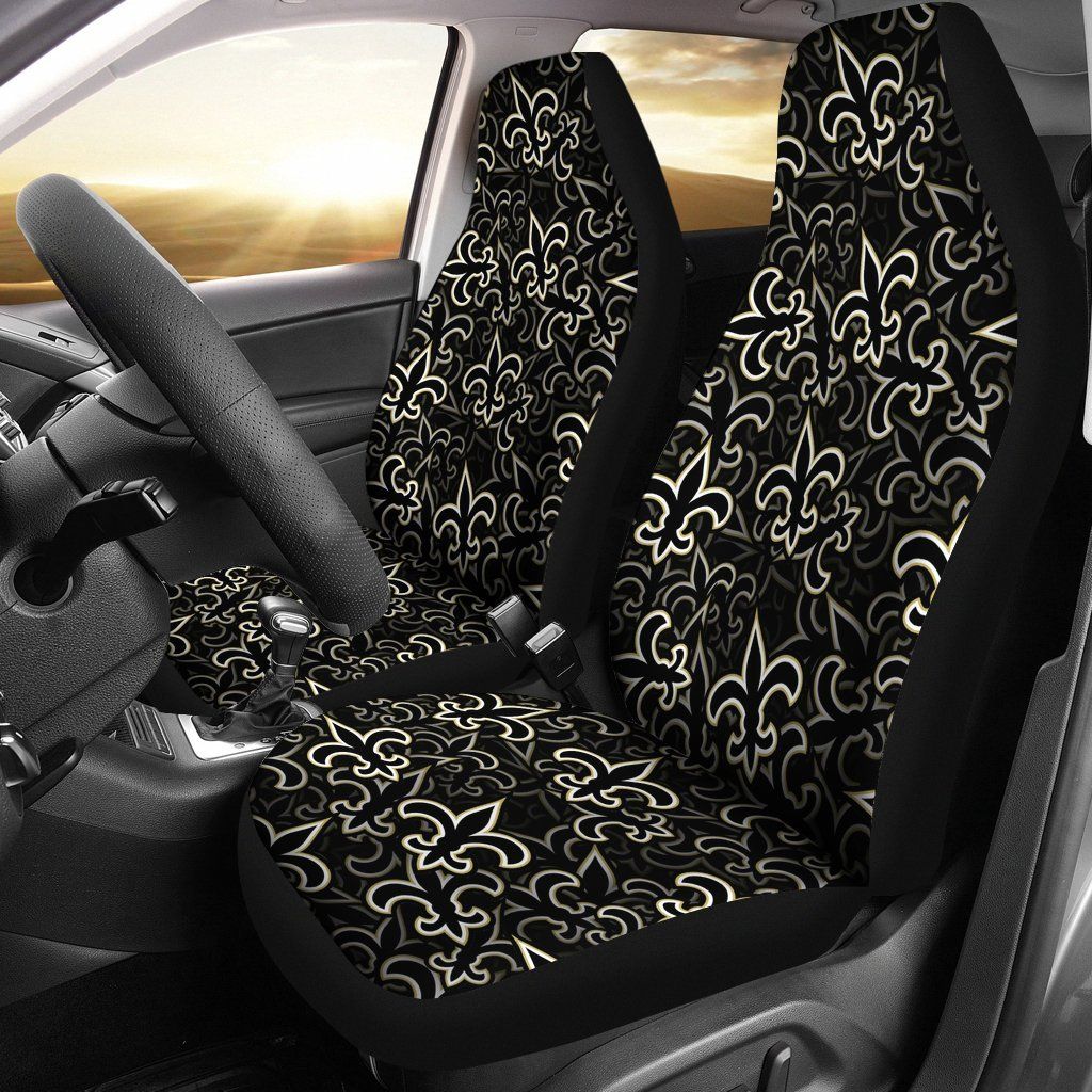 New Orleans Saints Car Seat Cover v4